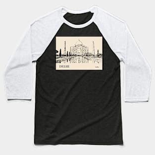 Delhi - India Baseball T-Shirt